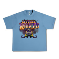 Pebble Blue lets get wıcked Urban Heavy Tee - BarkalooDesign