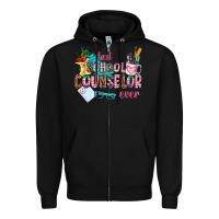 Black best school counselor ever Zipper Hoodie - AdoDesignShop