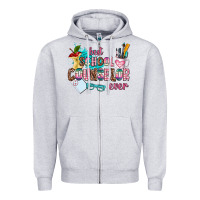 Heather Grey best school counselor ever Zipper Hoodie - AdoDesignShop