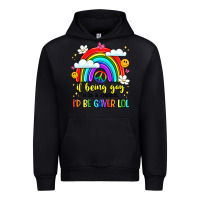 Black if being gay was a choice i'd be gayer lol Urban Hoodie - LillyAllenDesigns
