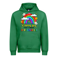 Emerald if being gay was a choice i'd be gayer lol Urban Hoodie - LillyAllenDesigns