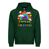 Forest Green if being gay was a choice i'd be gayer lol Urban Hoodie - LillyAllenDesigns