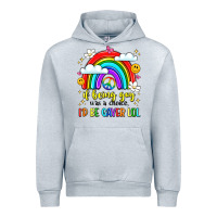 Heather Grey if being gay was a choice i'd be gayer lol Urban Hoodie - LillyAllenDesigns