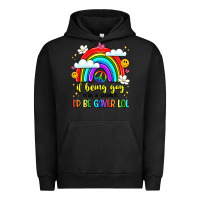 Pigment Black if being gay was a choice i'd be gayer lol Urban Hoodie - LillyAllenDesigns