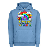 Pigment Pebble Blue if being gay was a choice i'd be gayer lol Urban Hoodie - LillyAllenDesigns