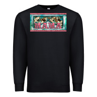 Black western mama     license plate Premium Sweatshirt - BarkalooDesign