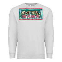 Dove Grey western mama     license plate Premium Sweatshirt - BarkalooDesign