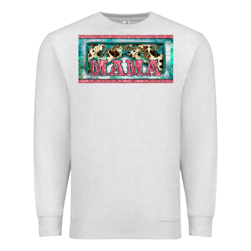 Western Mama     License Plate Premium Sweatshirt by BarkalooDesign | Teevron