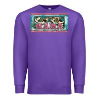 Purple western mama     license plate Premium Sweatshirt - BarkalooDesign