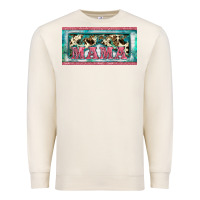 Sandshell western mama     license plate Premium Sweatshirt - BarkalooDesign