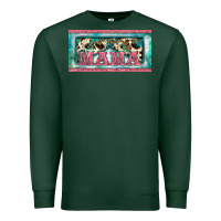Sports Green western mama     license plate Premium Sweatshirt - BarkalooDesign