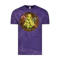 Cloud Purple Softball leopard christmas Vintage Tee - RanaPortraitStore