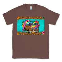 Chestnut hippie van floral skinny metal can holder Classic Tee - HRA Design Shop