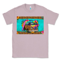 Lilac hippie van floral skinny metal can holder Classic Tee - HRA Design Shop