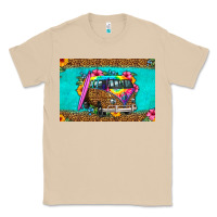 Mushroom hippie van floral skinny metal can holder Classic Tee - HRA Design Shop