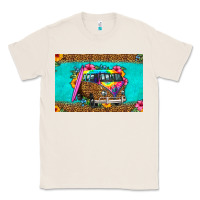 Natural hippie van floral skinny metal can holder Classic Tee - HRA Design Shop