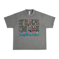 Tornado it s fine i m fine everything s fine Urban Heavy Tee - Zillion Design Studio