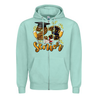 23 Senıor Wıth Champagne Zipper Hoodie | Teevron