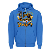 True Royal 23 senıor wıth champagne Zipper Hoodie - AdoDesignShop