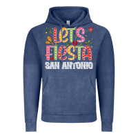 Vintage Denim lets fiesta san antonio Vintage Hoodie - JahusDesignShop