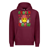 Burgundy cousin crew Premium Hoodie - MaliasSmallBusiness