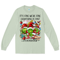 Matcha it's fine we're fine everythıng is fine! Long Sleeve Tee - FaDigitalArtStudio