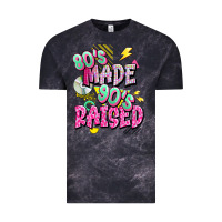 Cloud Black 80s made 90s raised Vintage Tee - texasbilliewilder