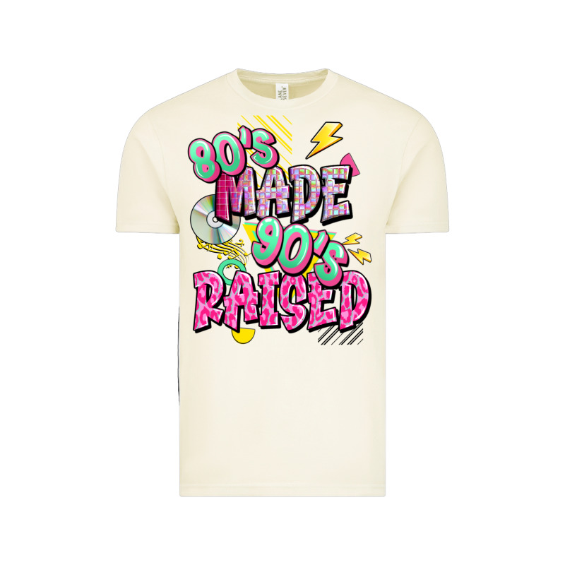 80s Made 90s Raised Vintage Tee by texasbilliewilder | Teevron