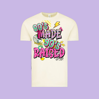 Vintage Tee 80s made 90s raised