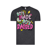 Vintage Black 80s made 90s raised Vintage Tee - texasbilliewilder