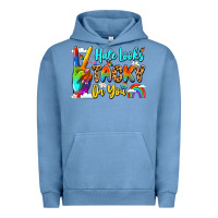 Pigment Pebble Blue hate looks tacky on you Urban Hoodie - LillyAllenDesigns