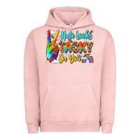 Pigment Salmon hate looks tacky on you Urban Hoodie - LillyAllenDesigns