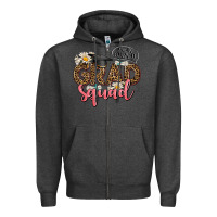 Charcoal Heather grad squad Zipper Hoodie - AdoDesignShop