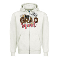 Oatmeal Heather grad squad Zipper Hoodie - AdoDesignShop
