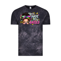 Cloud Black 80s made 90s raised messy bun Vintage Tee - texasbilliewilder