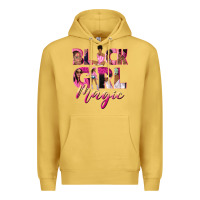 Antique Gold black girl magic Premium Hoodie - NancyCooperArtShop