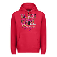 Cardinal black girl magic Premium Hoodie - NancyCooperArtShop