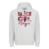 Dove Grey black girl magic Premium Hoodie - NancyCooperArtShop