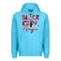 Ocean Blue black girl magic Premium Hoodie - NancyCooperArtShop