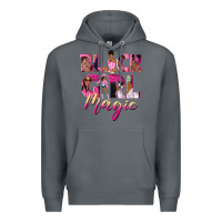 Rock black girl magic Premium Hoodie - NancyCooperArtShop