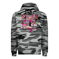 Slate Camo black girl magic Premium Hoodie - NancyCooperArtShop