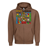 Chestnut autism awareness Zipper Hoodie - JahusDesignShop