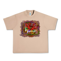 Burro Mardi gras king cake crawfish Urban Heavy Tee - RanaPortraitStore