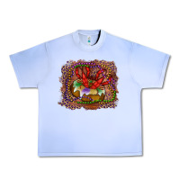 Grape Ice Mardi gras king cake crawfish Urban Heavy Tee - RanaPortraitStore