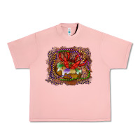 Salmon Mardi gras king cake crawfish Urban Heavy Tee - RanaPortraitStore