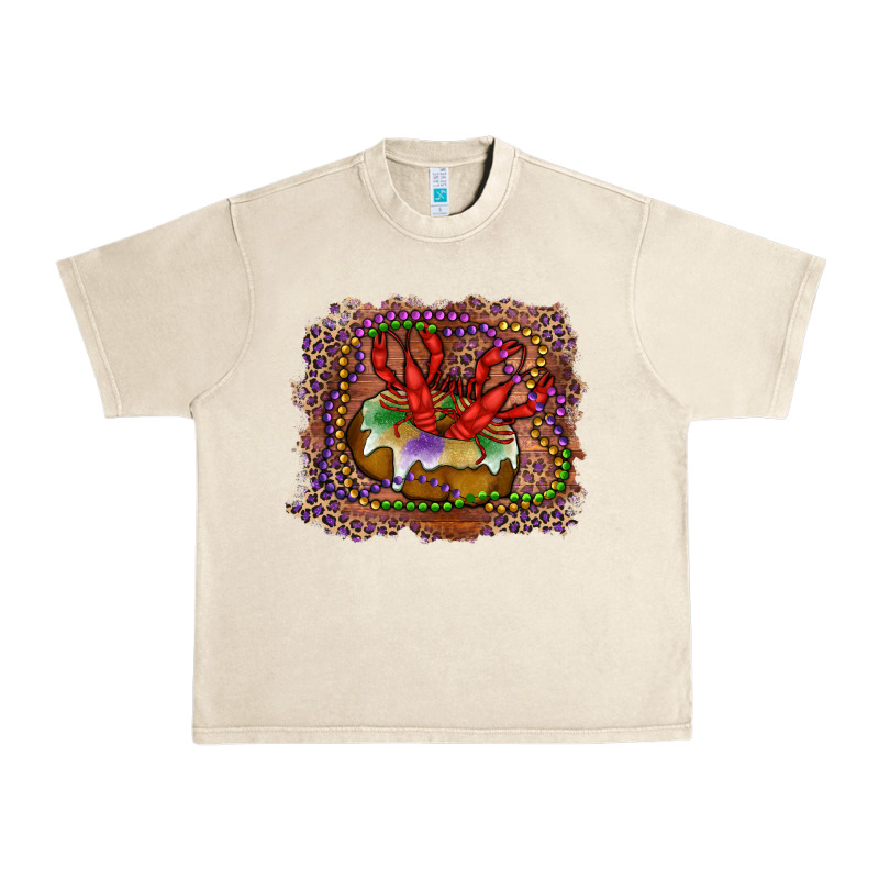 Mardi Gras King Cake Crawfish Urban Heavy Tee by RanaPortraitStore | Teevron
