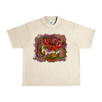 Sandshell Mardi gras king cake crawfish Urban Heavy Tee - RanaPortraitStore