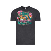Vintage Black i hope karma slaps you in the face before i do Vintage Tee - Zillion Design Studio