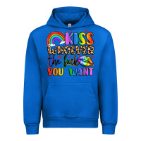 Cobalt kiss whoever the fuck you want Urban Hoodie - LillyAllenDesigns