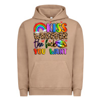 Pigment Burro kiss whoever the fuck you want Urban Hoodie - LillyAllenDesigns